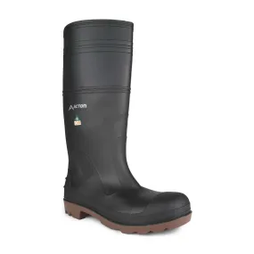 Acton Men's Rain Boots Function - CSA ESR Certified, Waterproof Steel Toe & Anti-Puncture Sole, PVC Construction, Oil Resistant, 90° Heel | Sizes 7-14