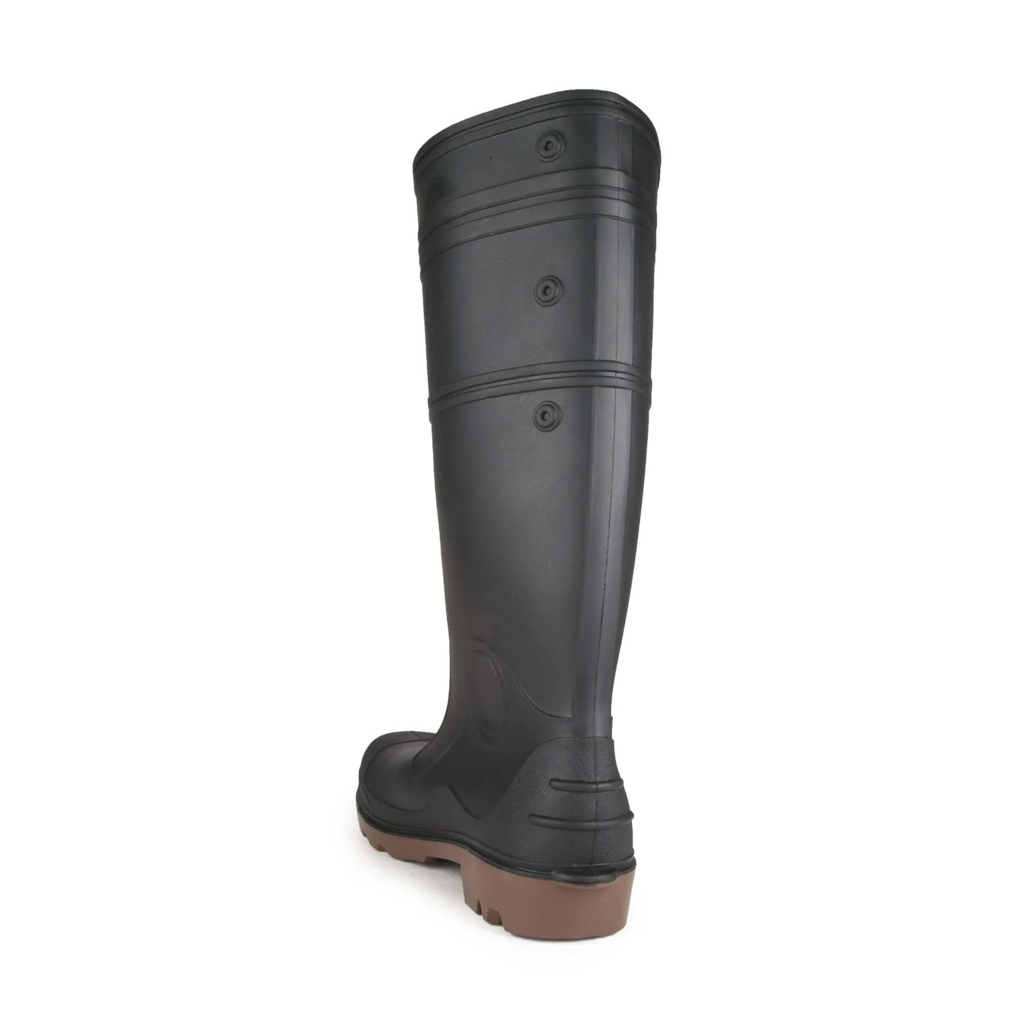 Acton Men's Rain Boots Function - CSA ESR Certified, Waterproof Steel Toe & Anti-Puncture Sole, PVC Construction, Oil Resistant, 90° Heel | Sizes 7-14