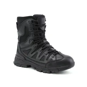 AM1002 8" Men's Military Tactical Work Boots, Hiking Motorcycle Combat Boots with YKK Side Zipper