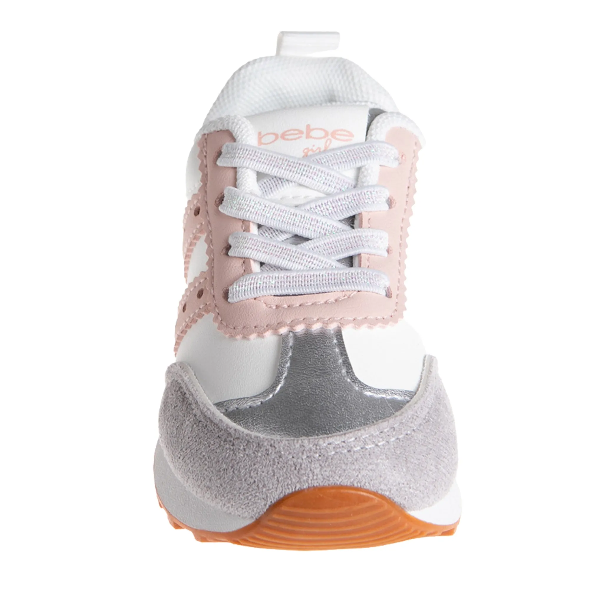 bebe Girls' Shoes - Jogger Sneakers for Toddler Comfortable and Breathable Shoes for Toddler