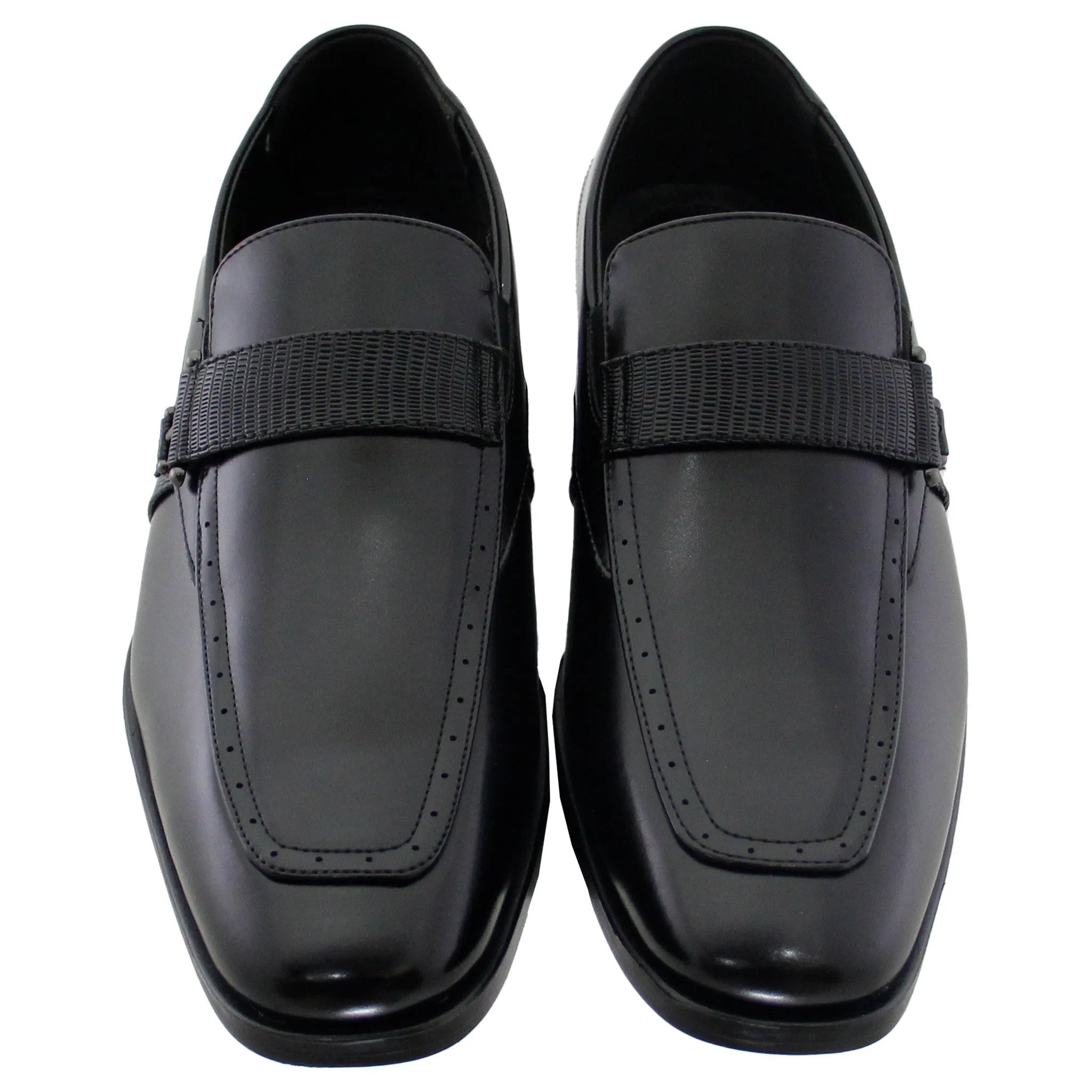 Black Slip On w/ Strap