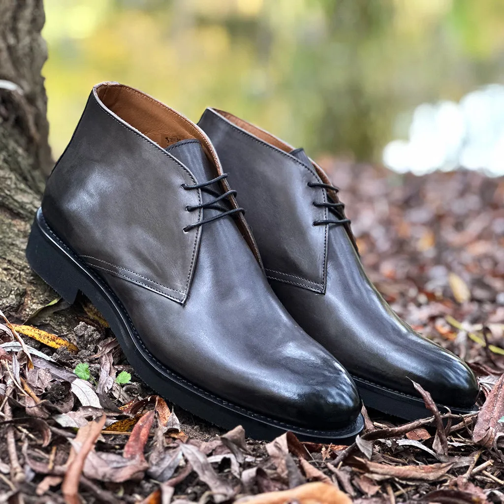 Bottines Chukka Saul 376 gris foncé