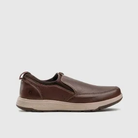 Brayden Casual Slip Ons Brown 00838