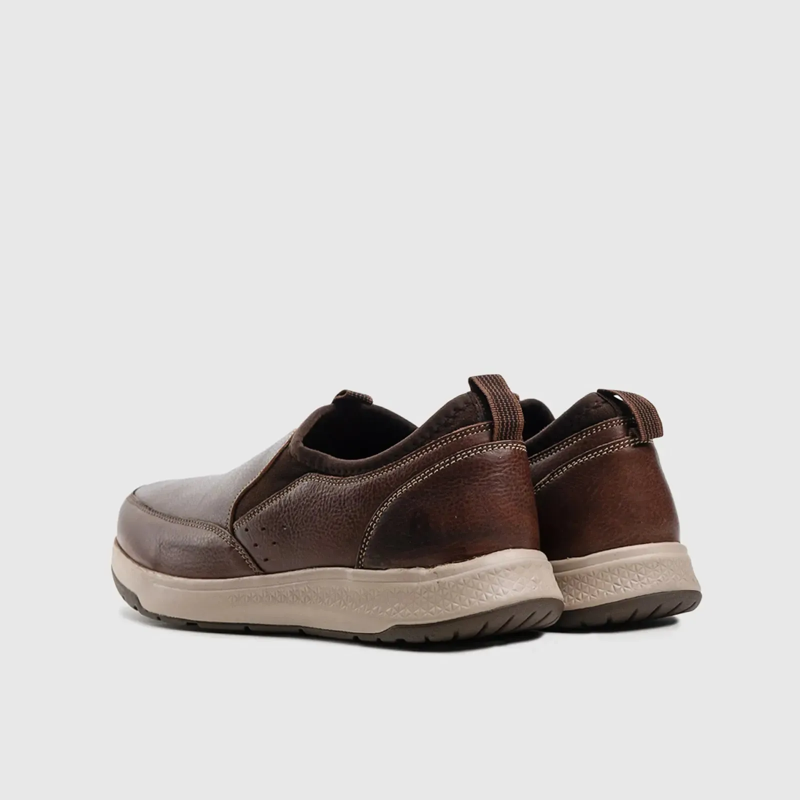 Brayden Casual Slip Ons Brown 00838