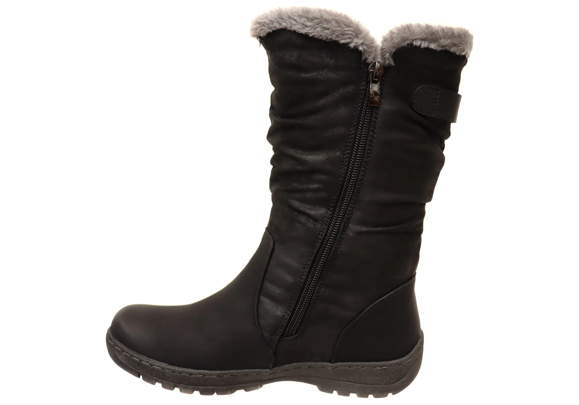 CC Resorts Goose Womens Comfortable Mid Calf Boots