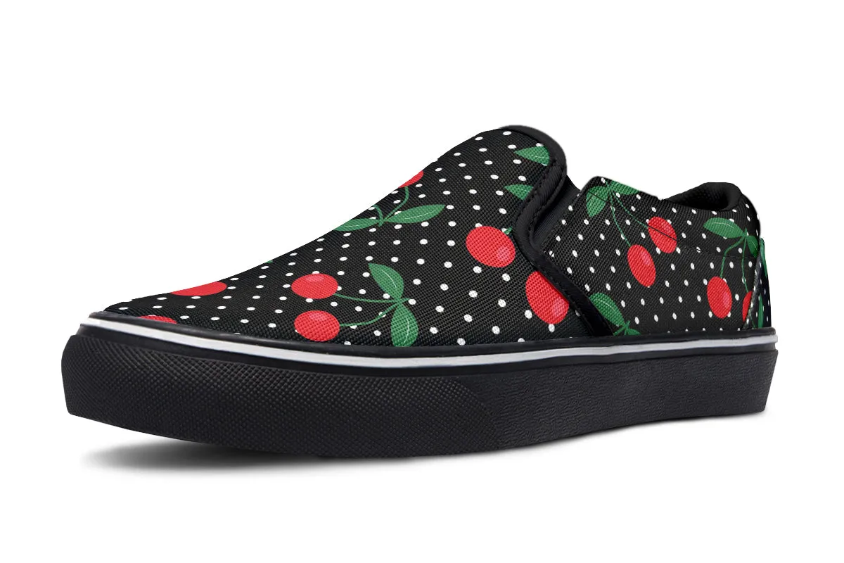 Cherries Slip Ons