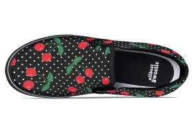 Cherries Slip Ons