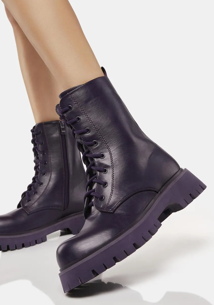 Corral Military Lace-Up Boots