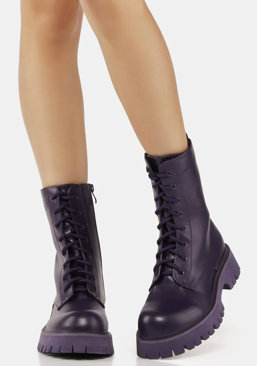 Corral Military Lace-Up Boots