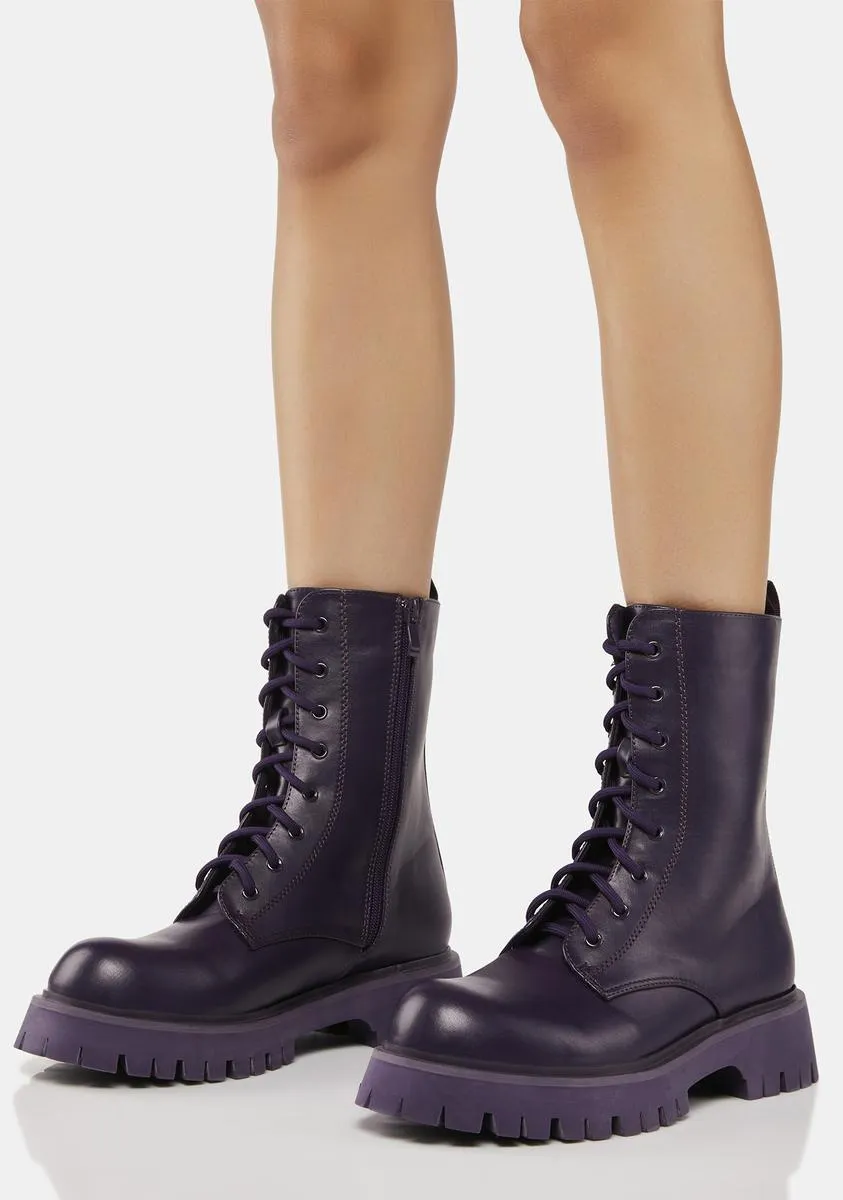 Corral Military Lace-Up Boots