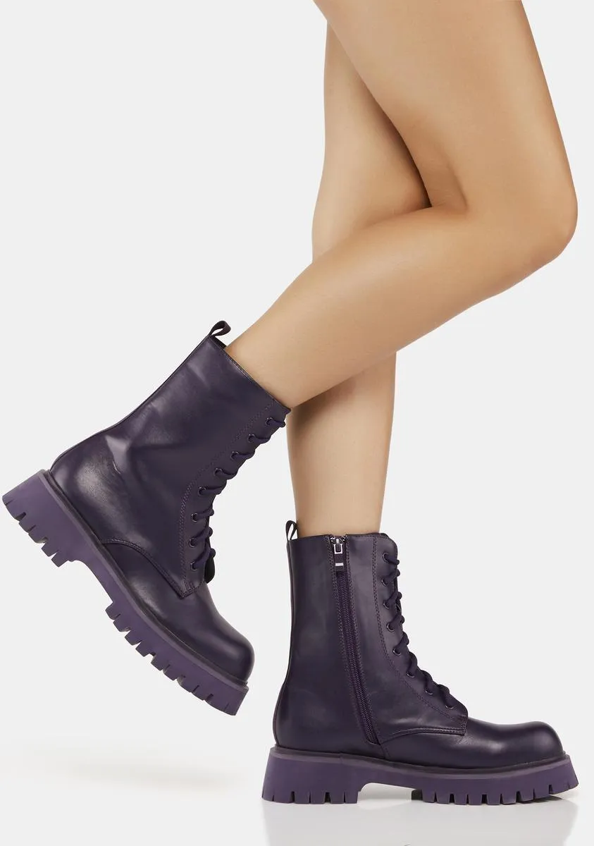 Corral Military Lace-Up Boots
