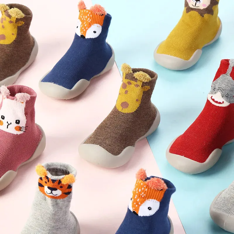 Cute Animals Non Slip Children Walking Shoes