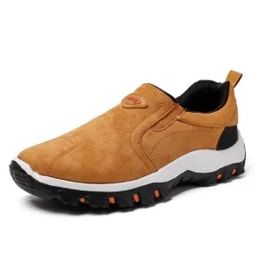 Cuzcare Men Warm Fur Boots Slip-on Premium Suede Orthopedic Shoes