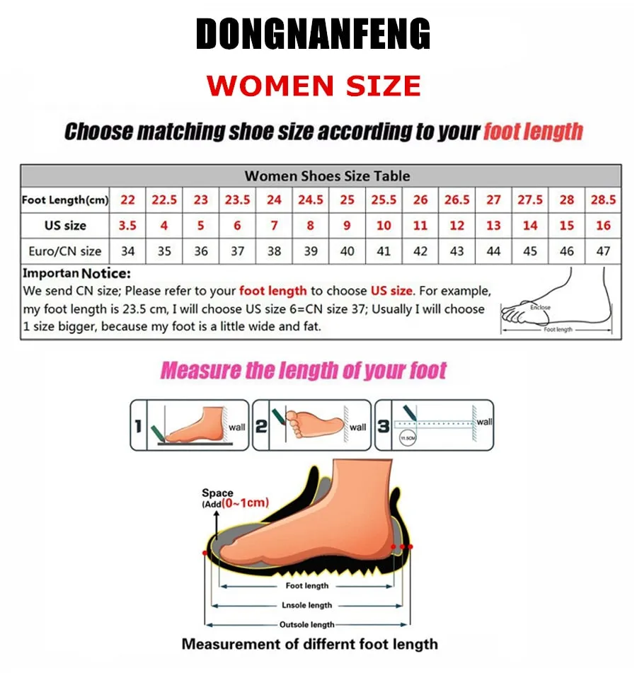 DONGNANFENG Women's Flats