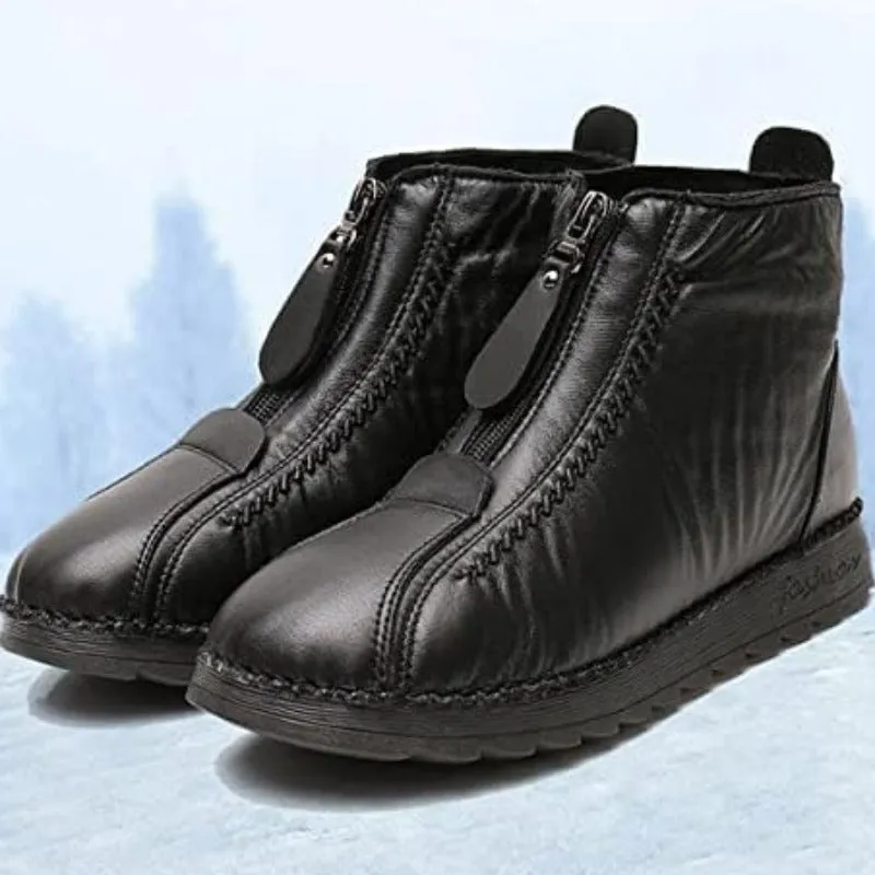 Dyavor Orthopedic Women Boots Arch Support Warm Water-Resistant Ankle Boot