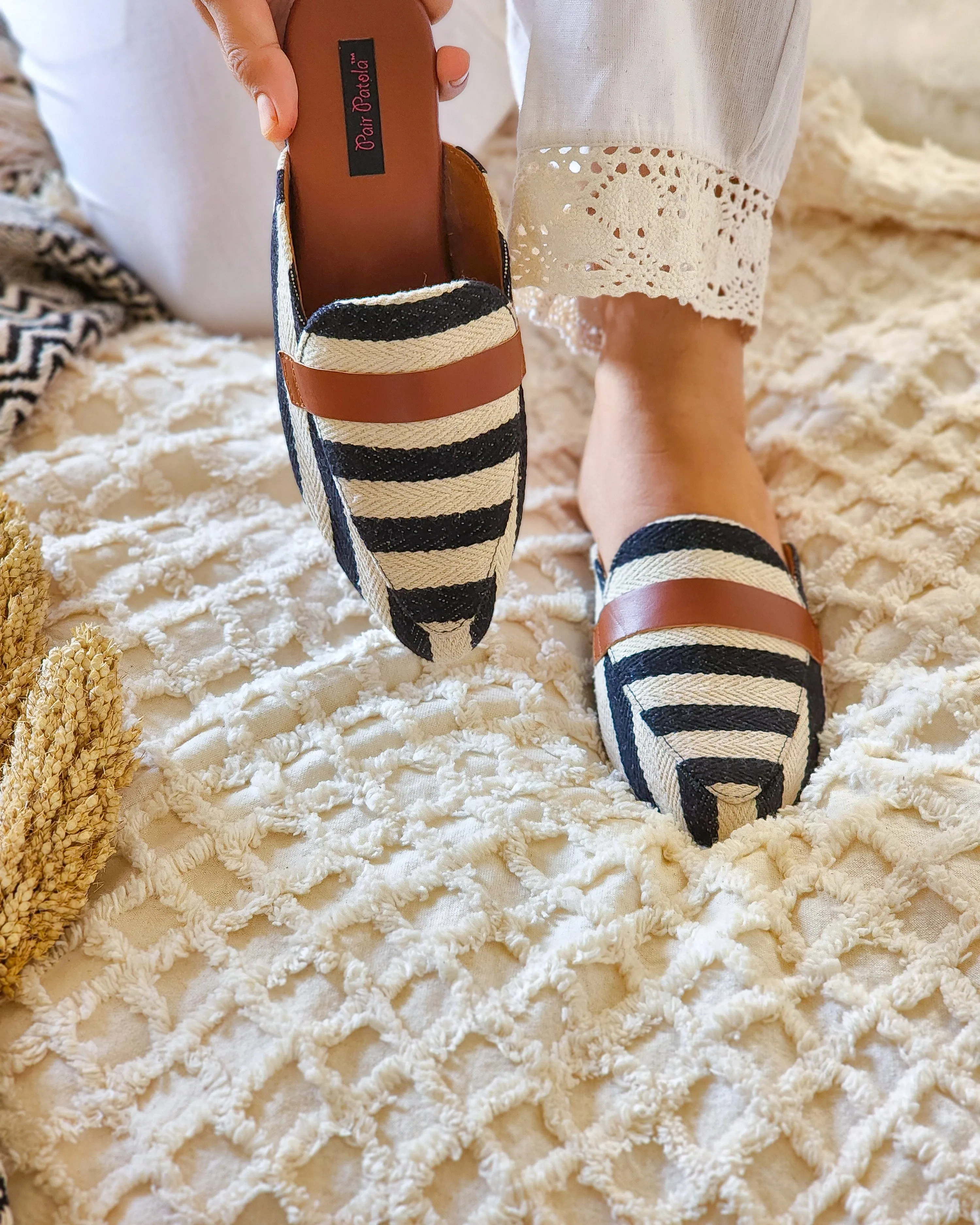 Everyday Monochrome Slip Ons