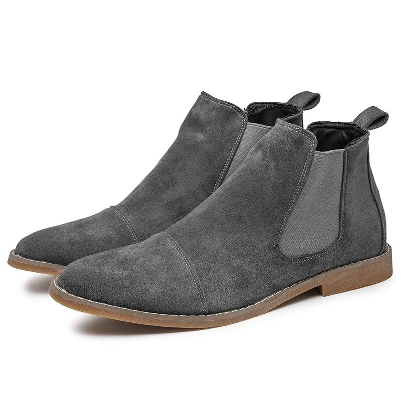 Fashion Pointed Chelsea Comfortable Ankle Boots