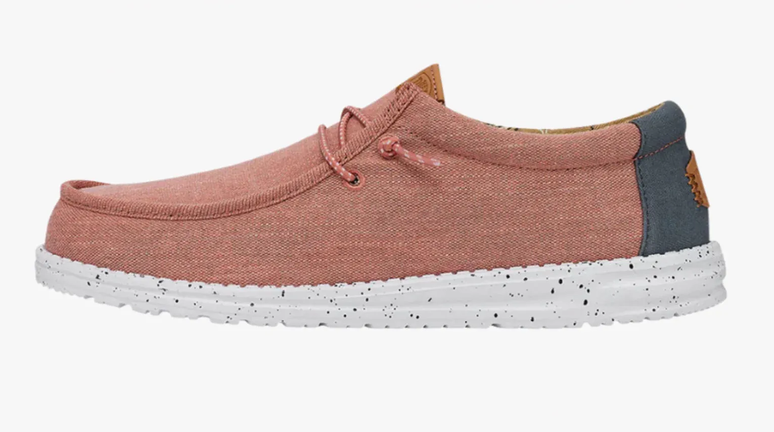 HEY DUDE WALLY WASHED CANVAS RED