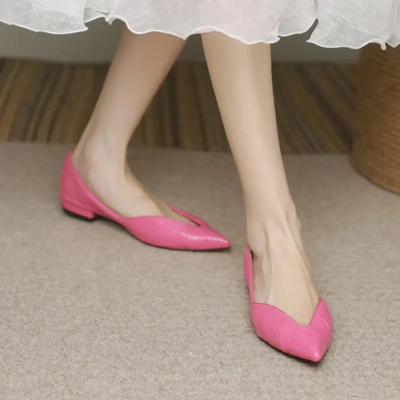 Joplin Tulip Pointed Toe Flats
