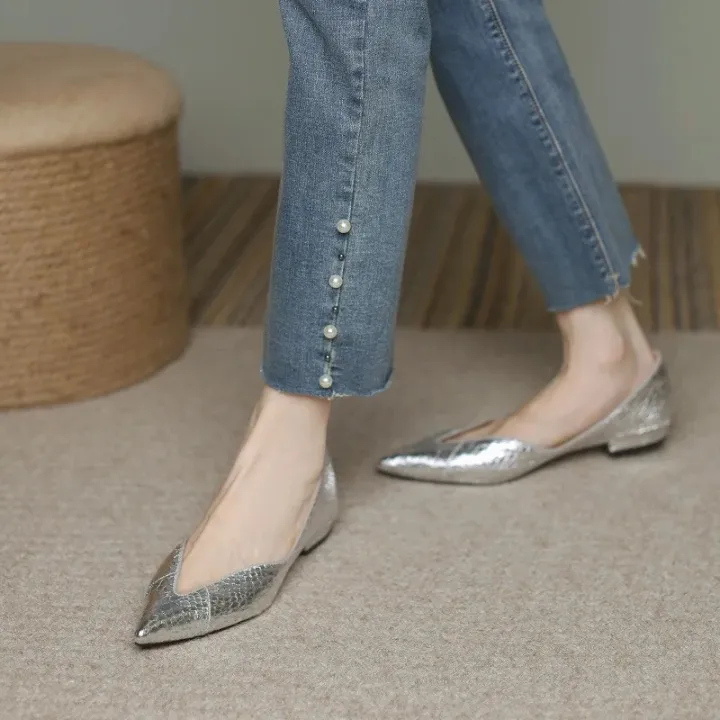 Joplin Tulip Pointed Toe Flats