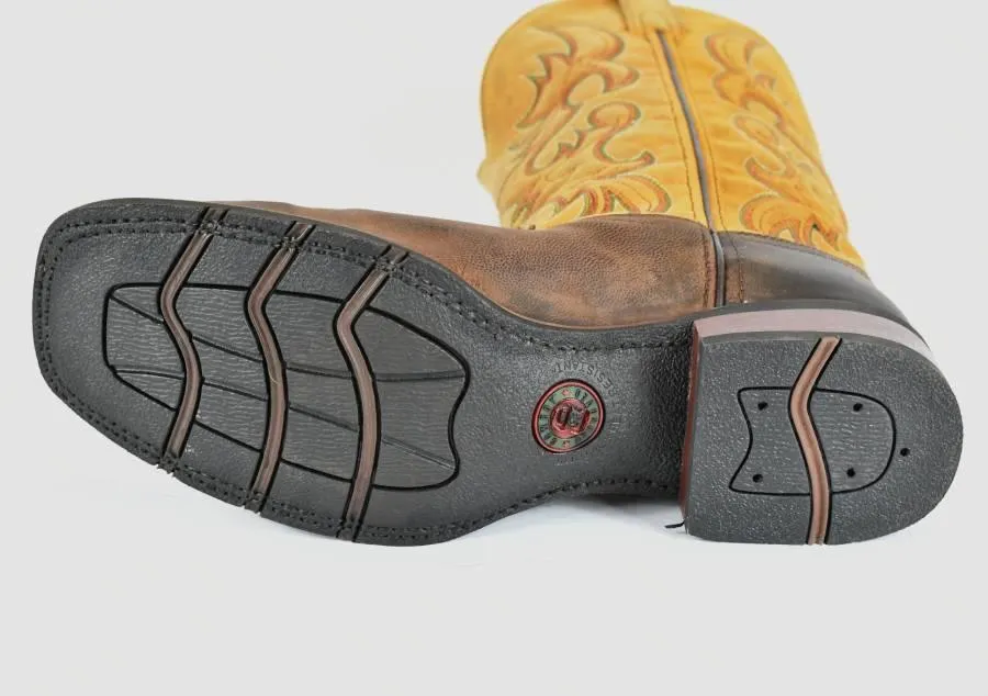 Laredo Square Toe Mid-Calf Cowboy Boots 4-22