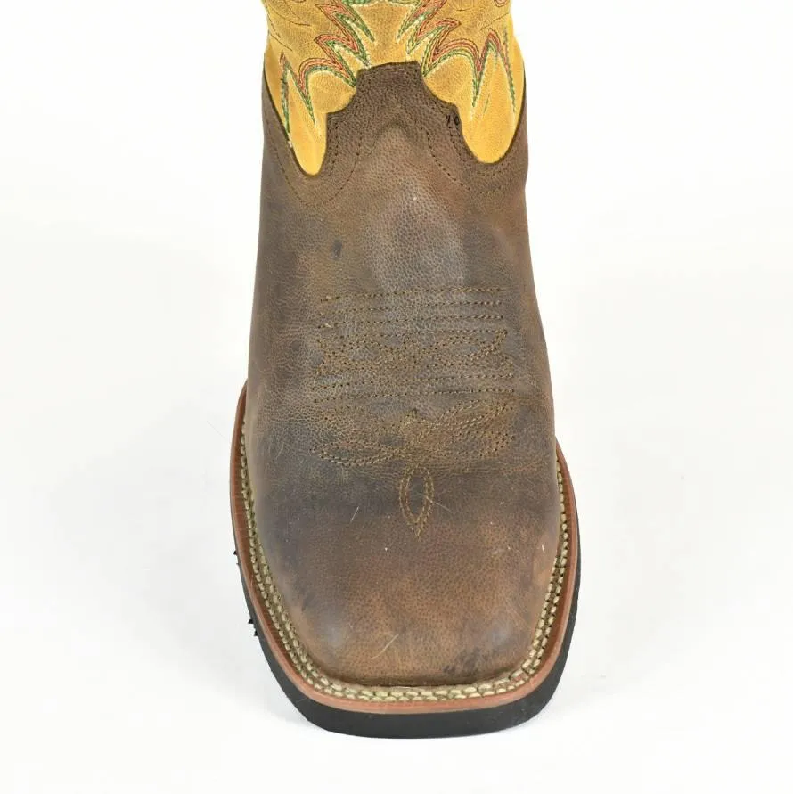 Laredo Square Toe Mid-Calf Cowboy Boots 4-22
