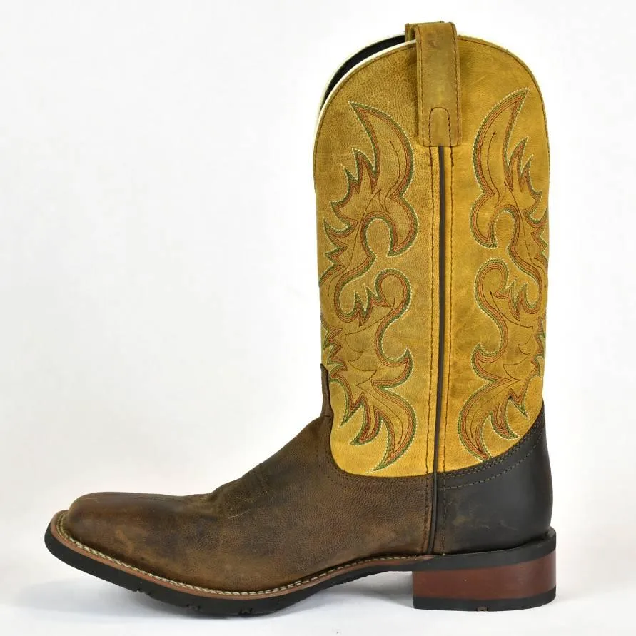 Laredo Square Toe Mid-Calf Cowboy Boots 4-22