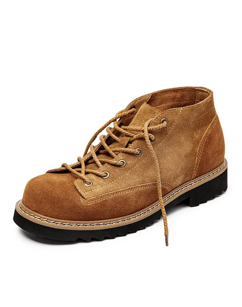 Low-Cut Short-Face Casual Men's Monkey Boot