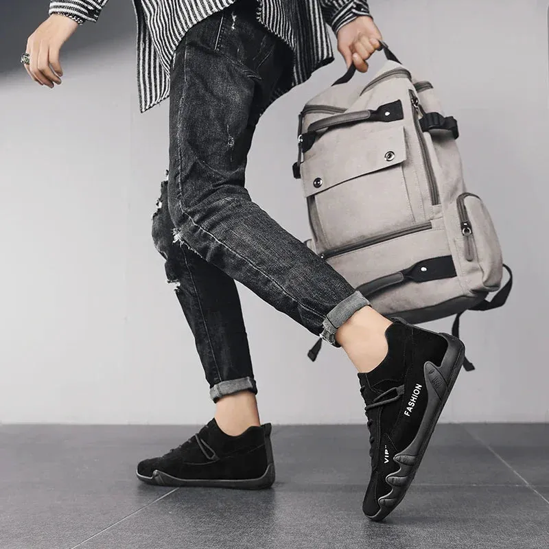Men Lace Up Casual Shoes