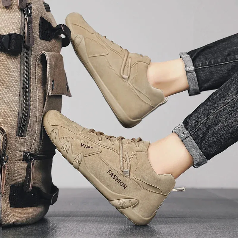 Men Lace Up Casual Shoes