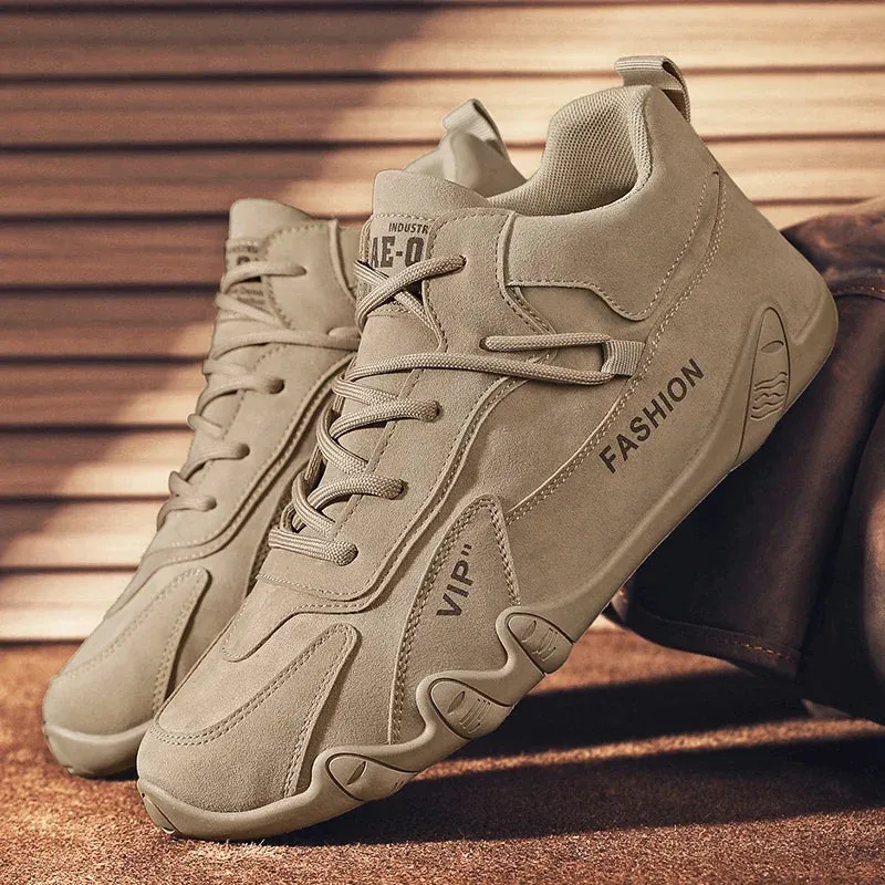Men Lace Up Casual Shoes