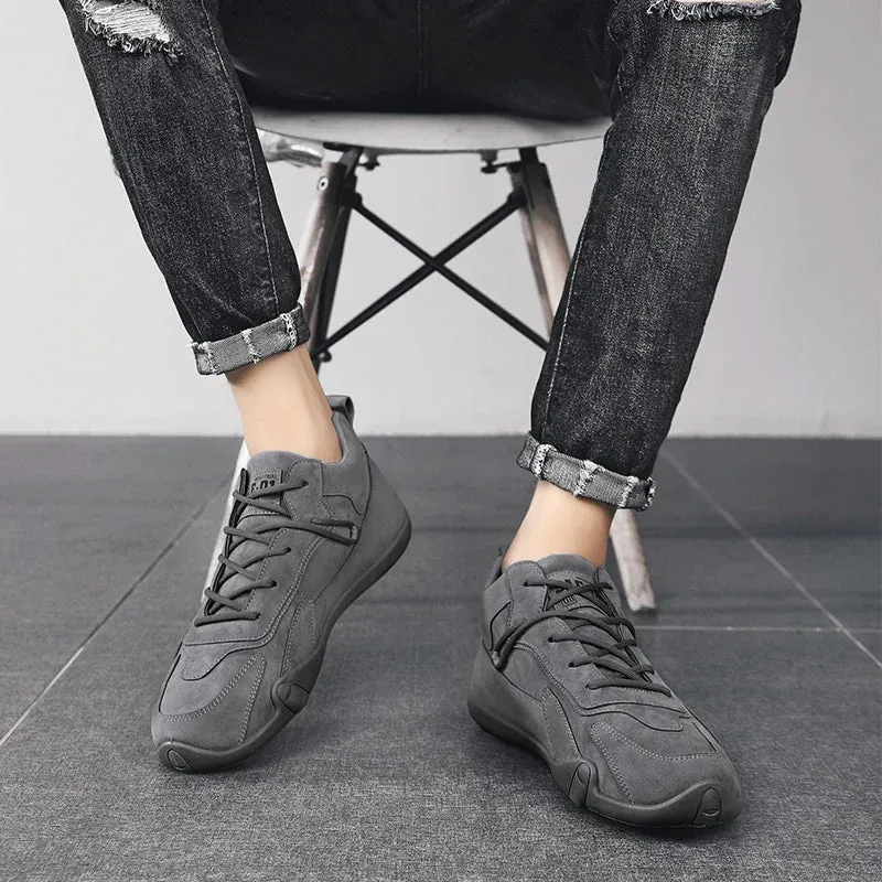 Men Lace Up Casual Shoes