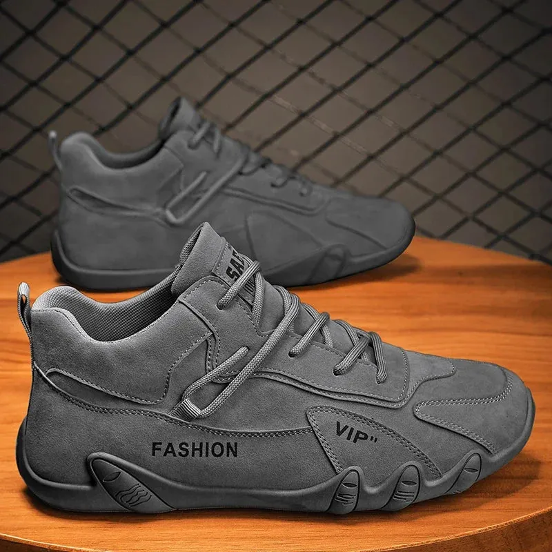Men Lace Up Casual Shoes