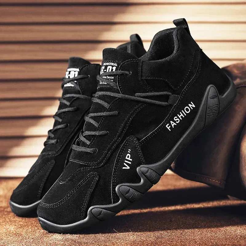 Men Lace Up Casual Shoes