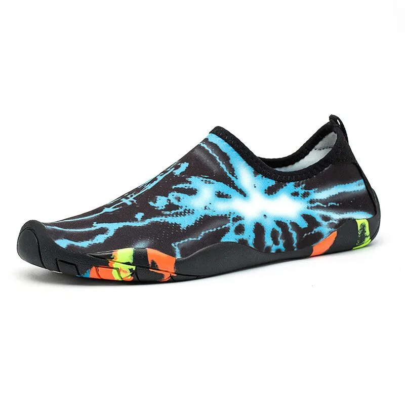 Men's Summer Striped Rubber Slip-Ons