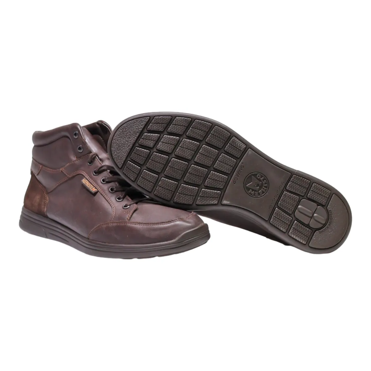 MEPHISTO Chukka Boots Brown Leather Mens UK 9.5