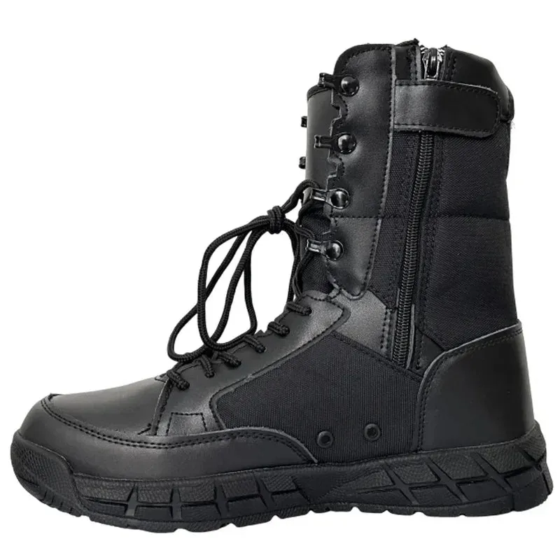 Outdoor Men's Hiking Shoes Desert High Tactical Boots Men's Soldier Combat Boots