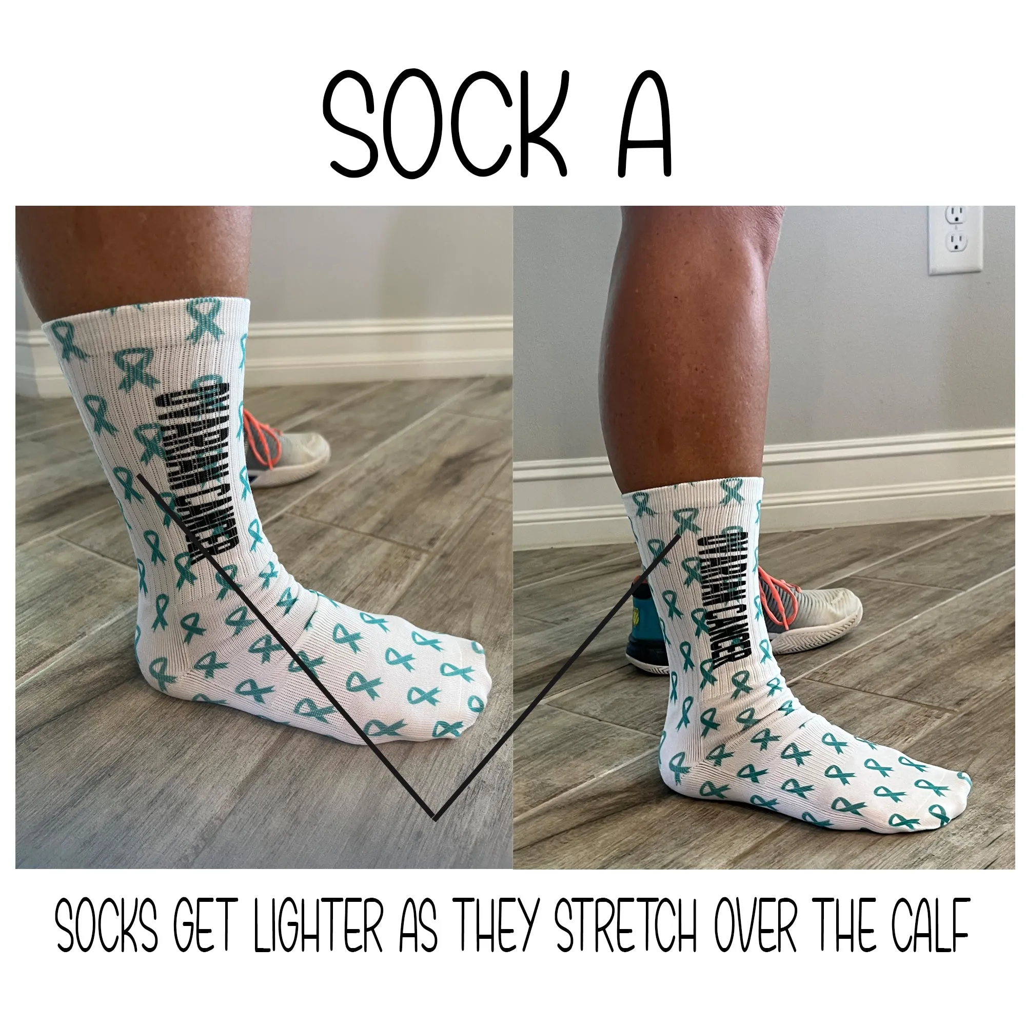 Personalized Volleyball Crew Socks