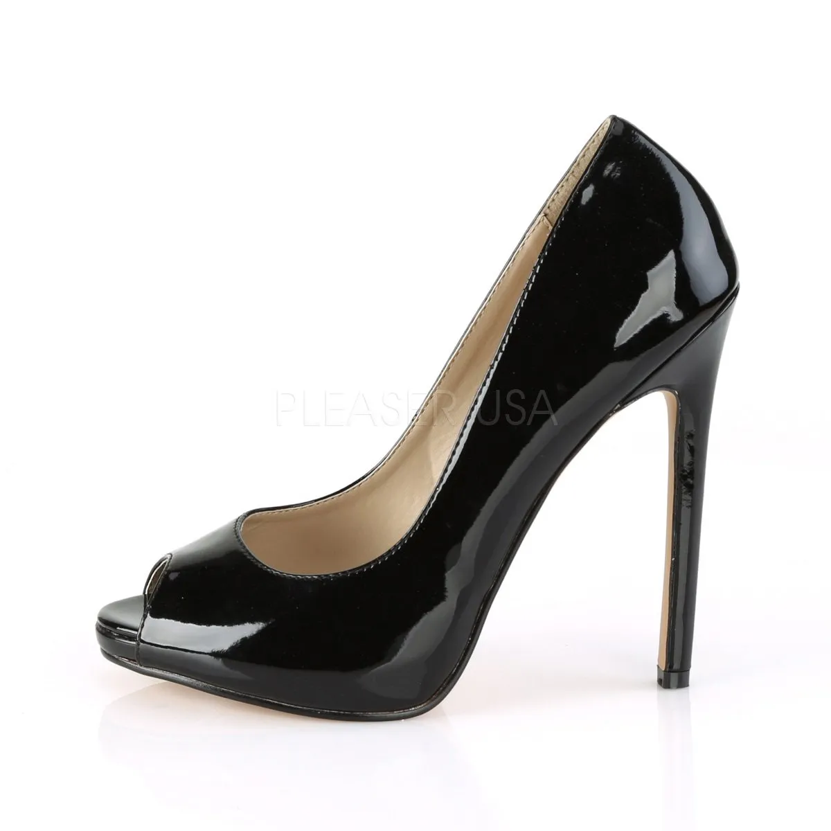 Platform Peep Toe Pump with 5-inch Spike Heel 3-colors SEXY-42