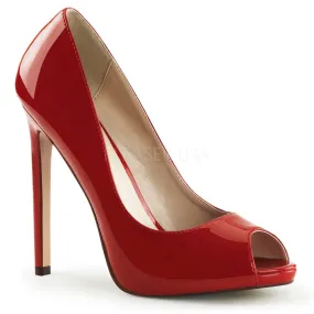 Platform Peep Toe Pump with 5-inch Spike Heel 3-colors SEXY-42