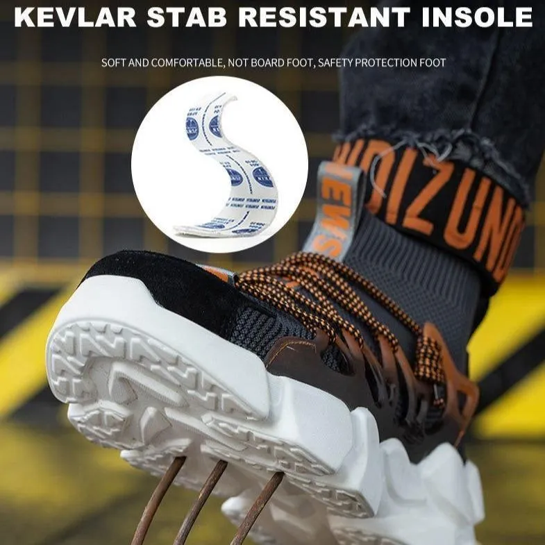 Rebels Pro Cushion Safety Steel Toe Shoes