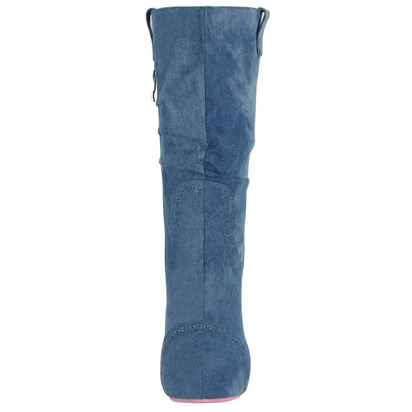 Samara Pink Sole Heel Boots
