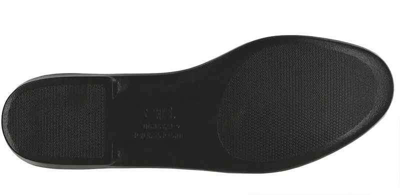 SAS Lara Slip On Loafer - Black Suede