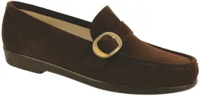 SAS Lara Slip On Loafer - Brown Suede