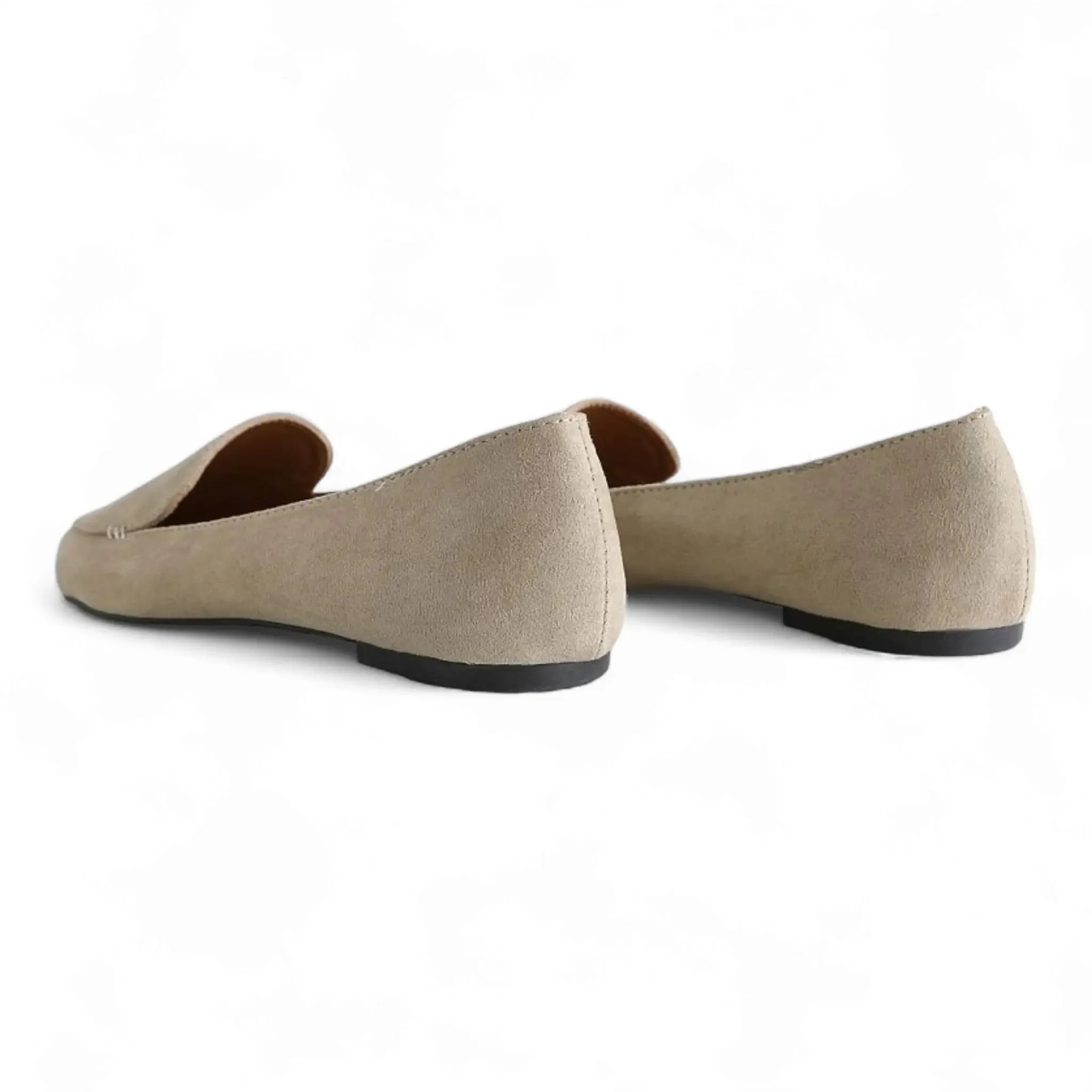 Suede Swirl Ballet Flat