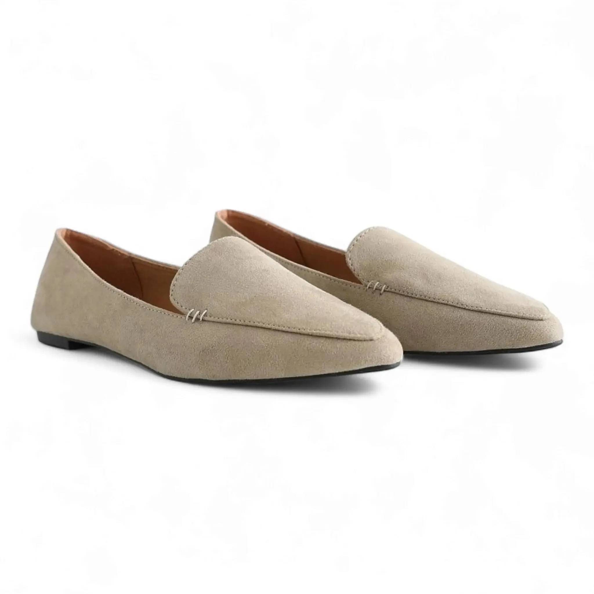 Suede Swirl Ballet Flat