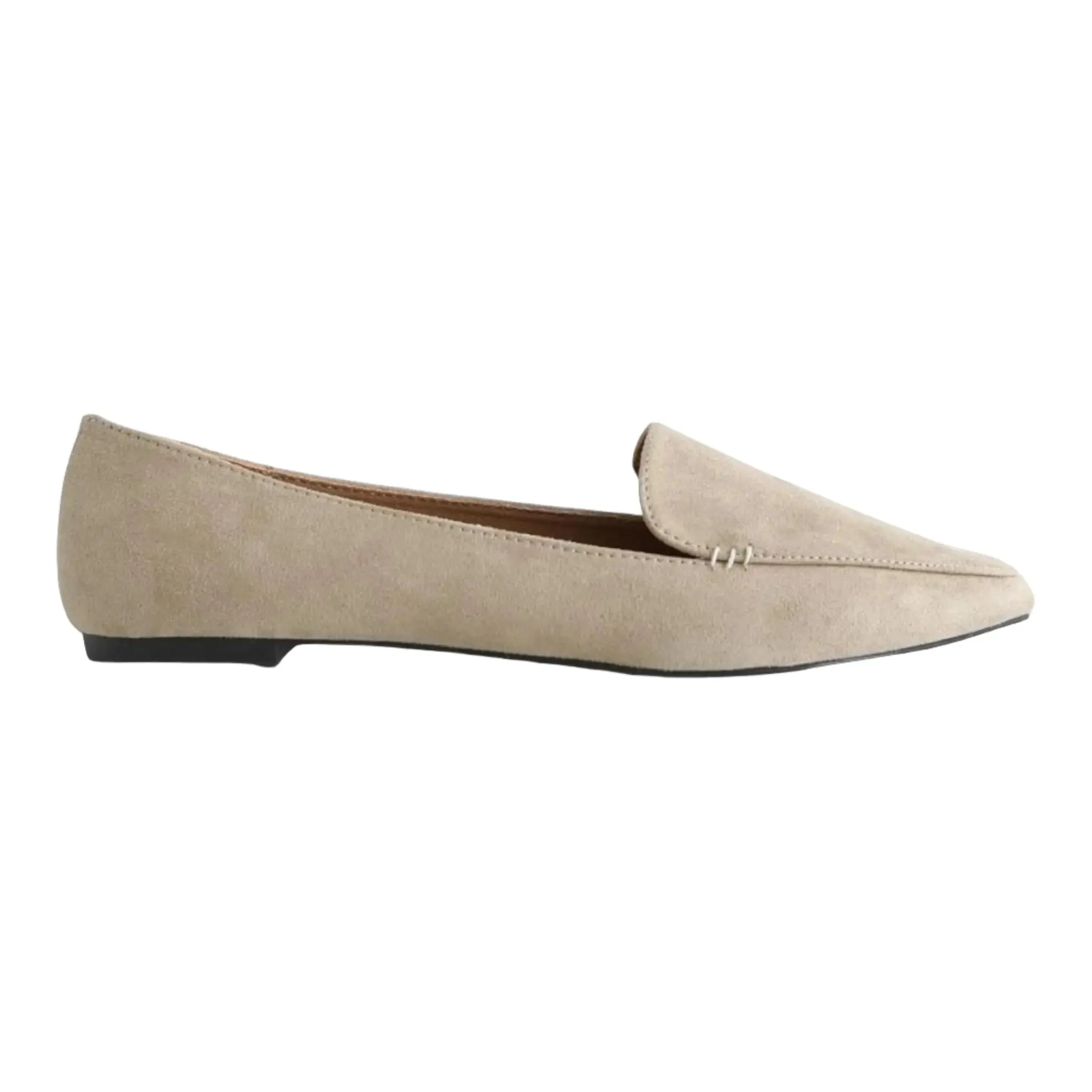 Suede Swirl Ballet Flat