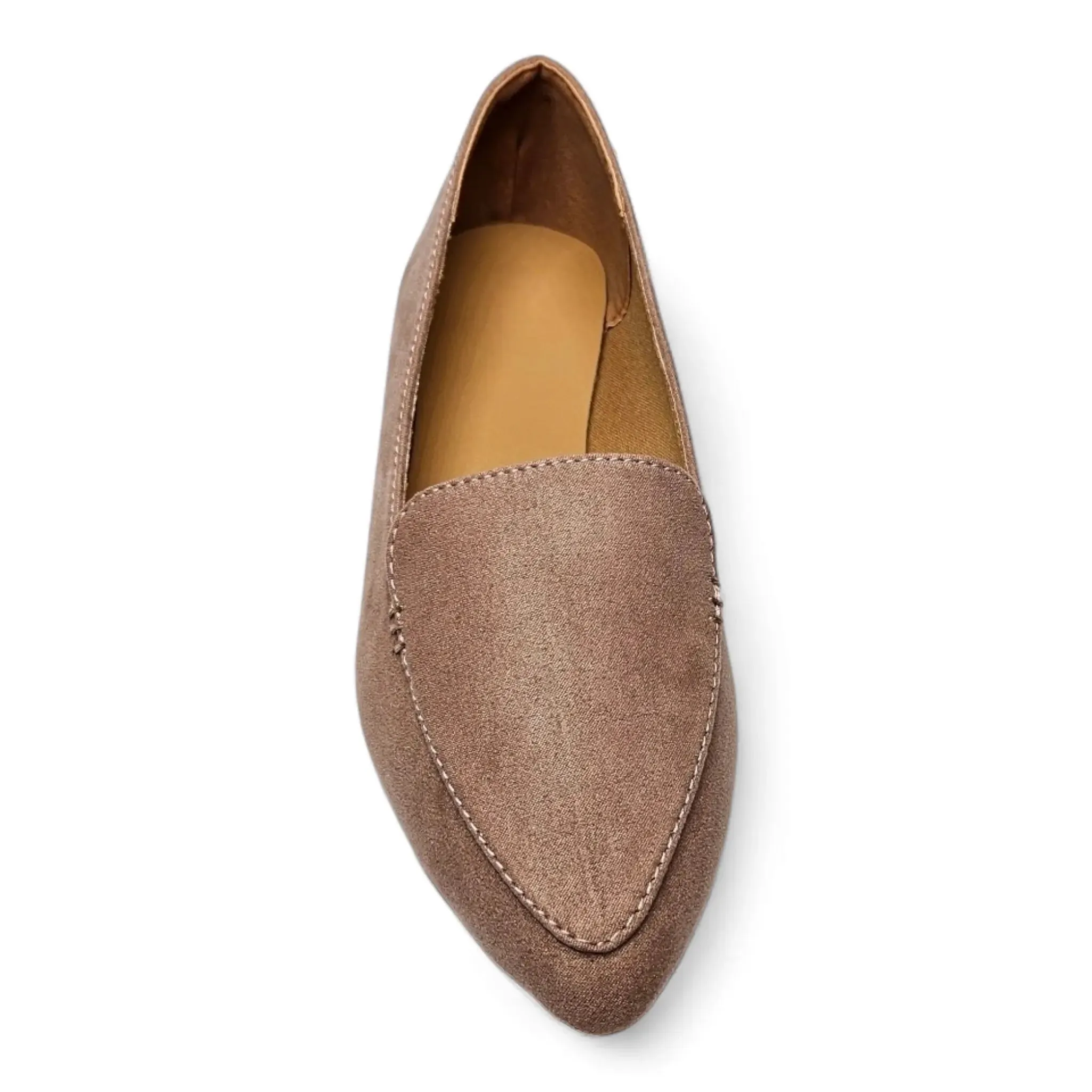 Suede Swirl Ballet Flat