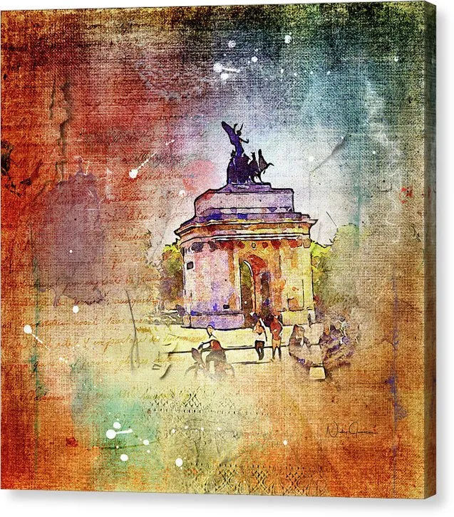 Wellington Arch, Hyde Park - Canvas Print
