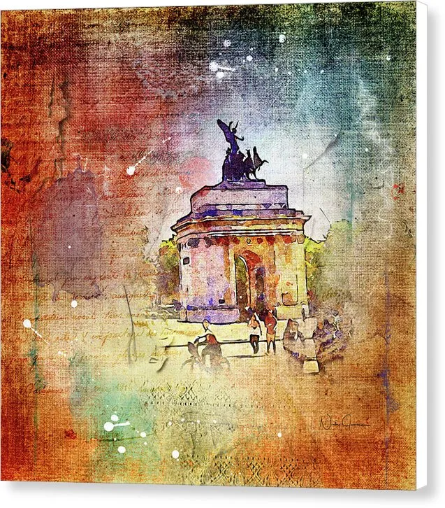 Wellington Arch, Hyde Park - Canvas Print
